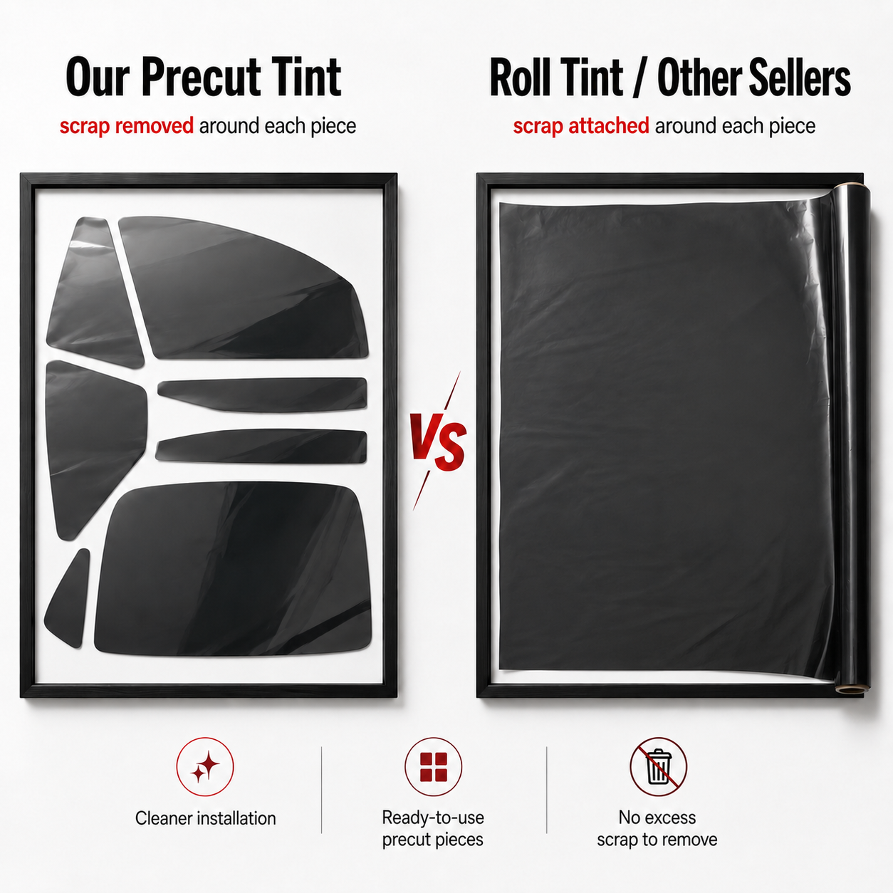 Premium Precut Window Tint Kit - Privacy Screen Protector avis et prix