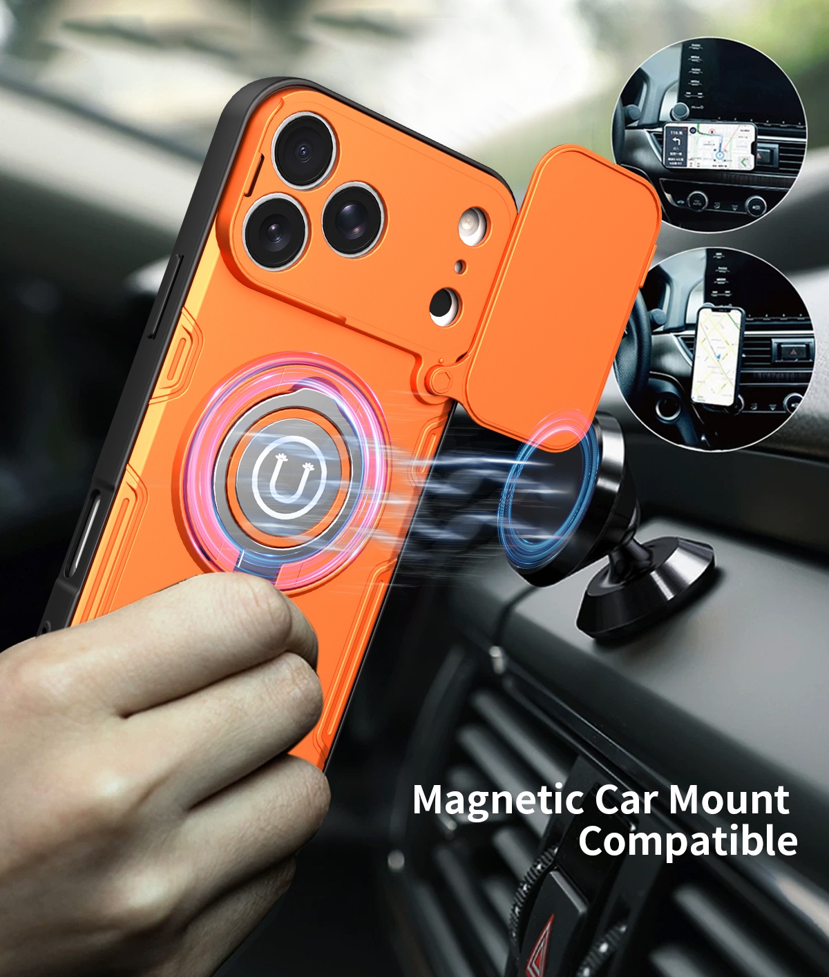Shockproof Power Slide Camera  - Camera Lens Protector avis et prix