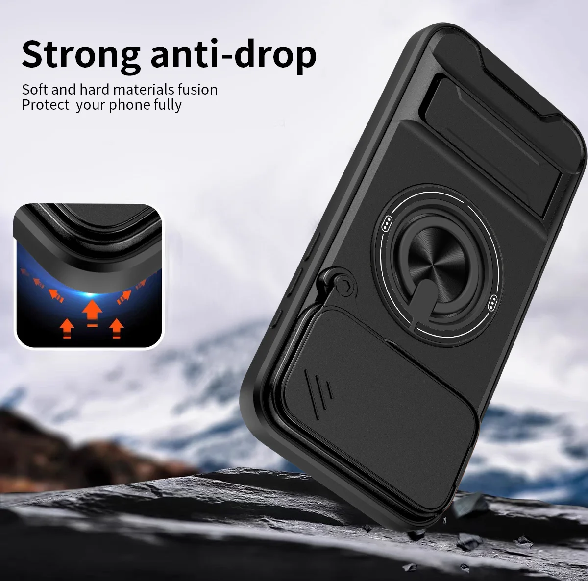 Magnetic Phone Case for IPhone - Camera Lens Protector avis et prix