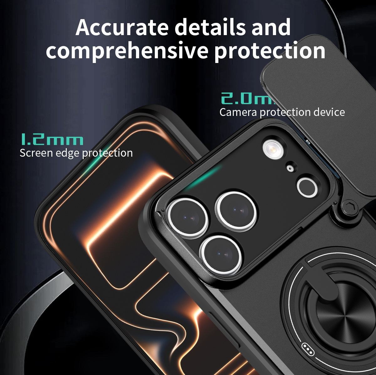 Magnetic Phone Case for IPhone - Camera Lens Protector avis et prix