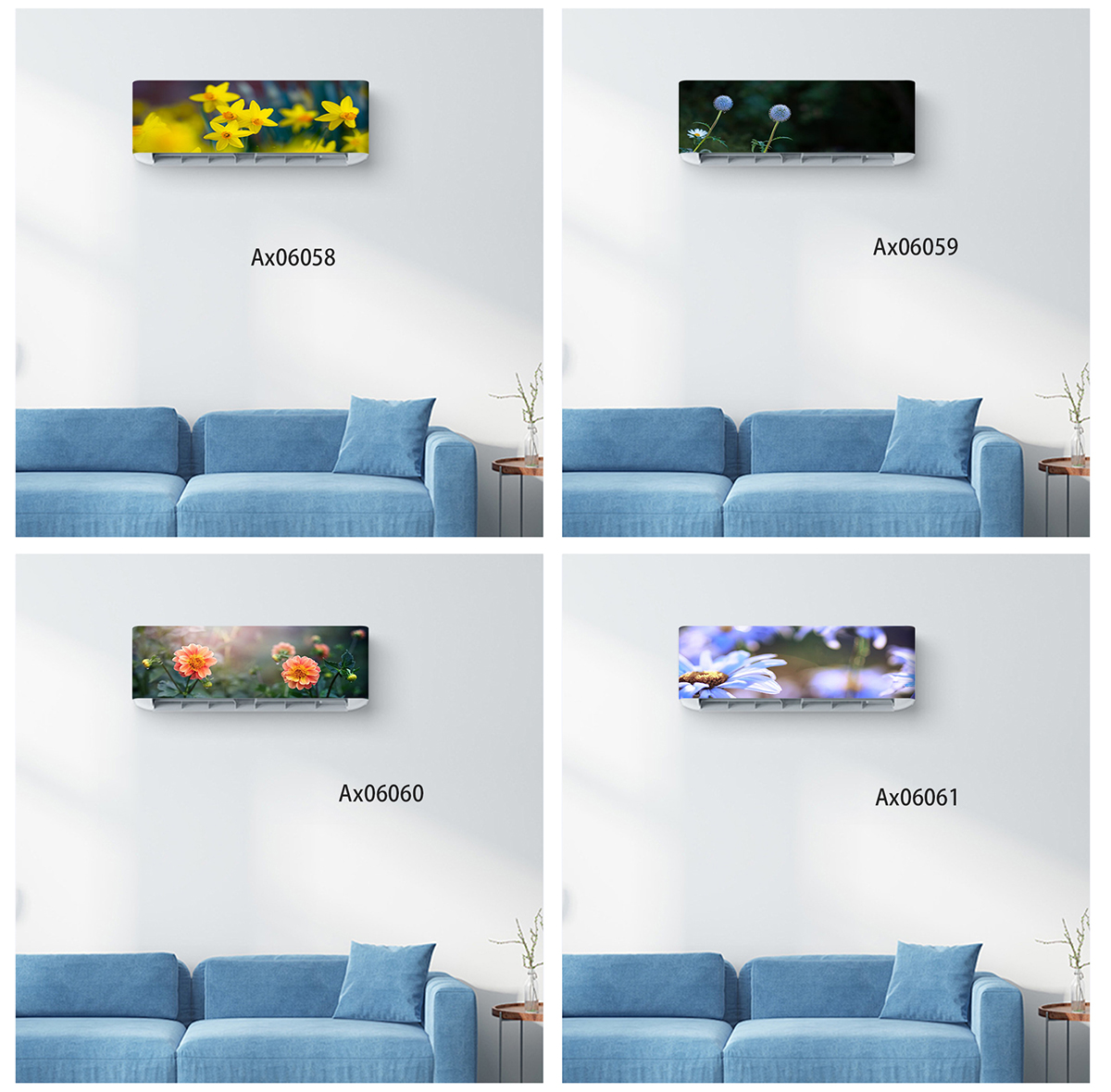 Fresh Sky Sunflower Gerbera Da - Full Cover Adhesive avis et prix