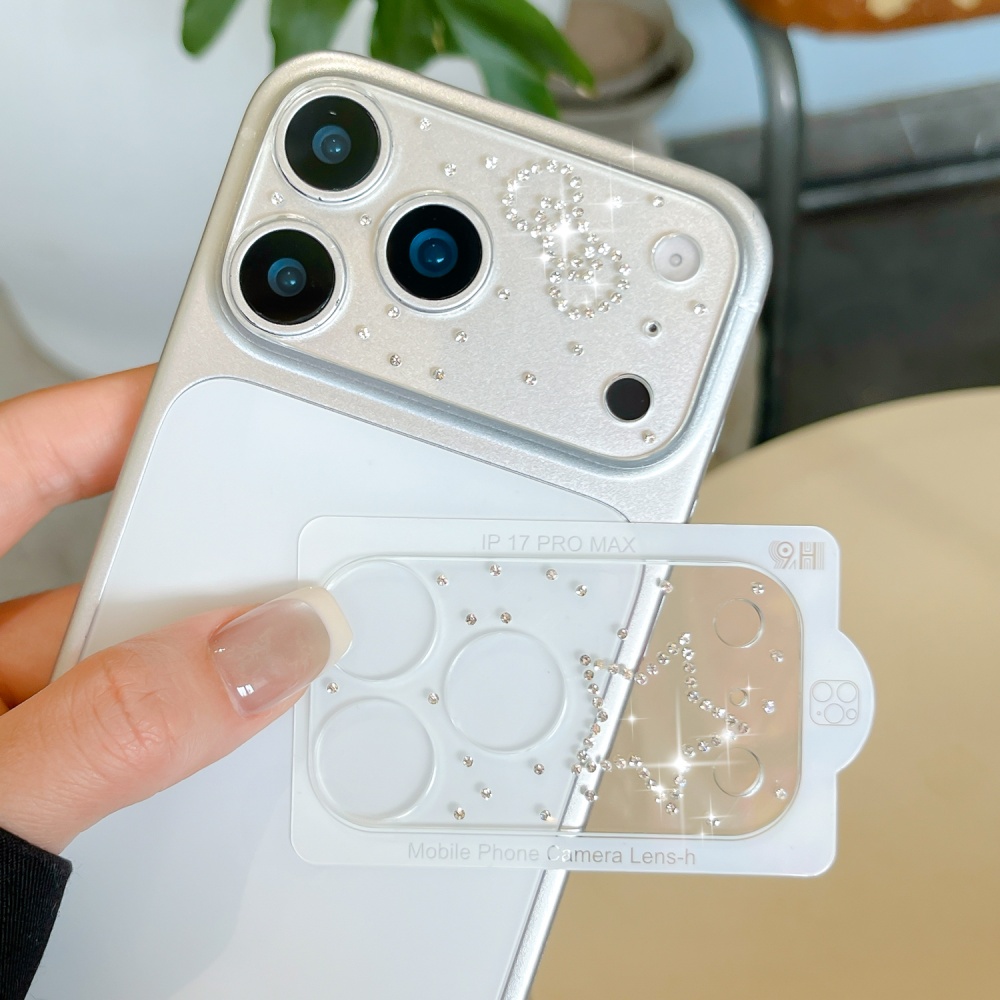 Luxuruy Diamond 3D Heart Glass - Camera Lens Protector avis et prix
