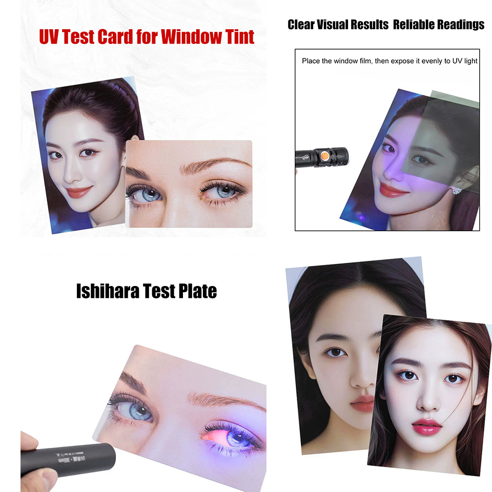 Blue Light & UV Test Card for  - Anti Blue Light Film avis et prix