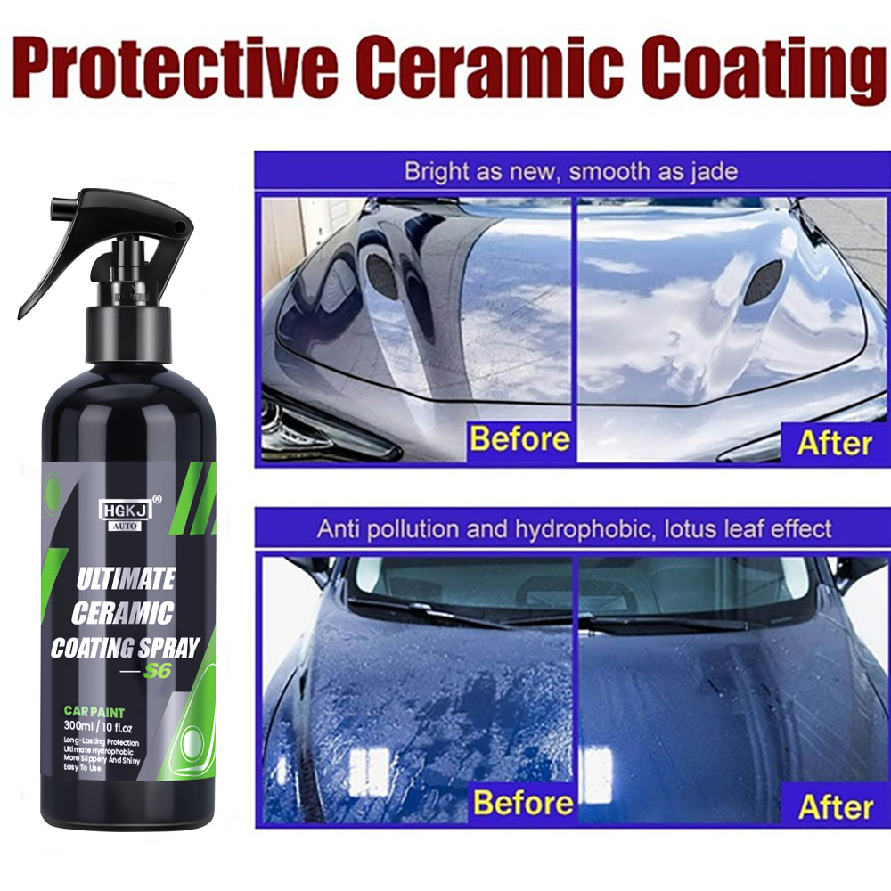 HGKJ S6 Ultimate Car Paint Pol - Oleophobic Coating Spray avis et prix