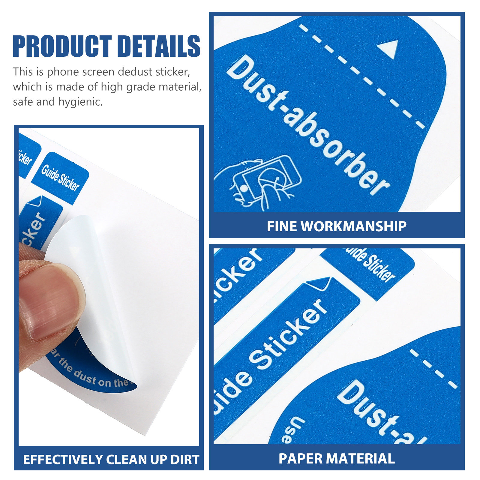 200pcs LCD Screen Dust Removal - Dust Removal Sticker avis et prix