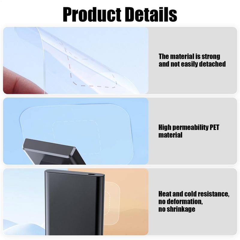 6pcs Static Stickers For Dashc - Glass Protector Auto avis et prix