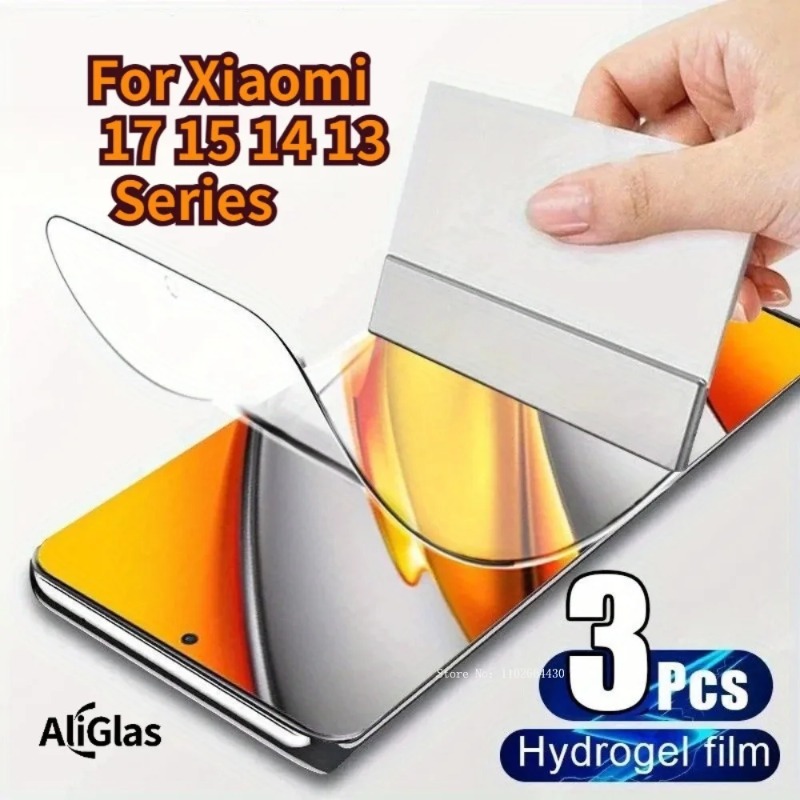 3pcs Hydrogel Film for Xiaomi  - Flexible Tpu Film avis et prix