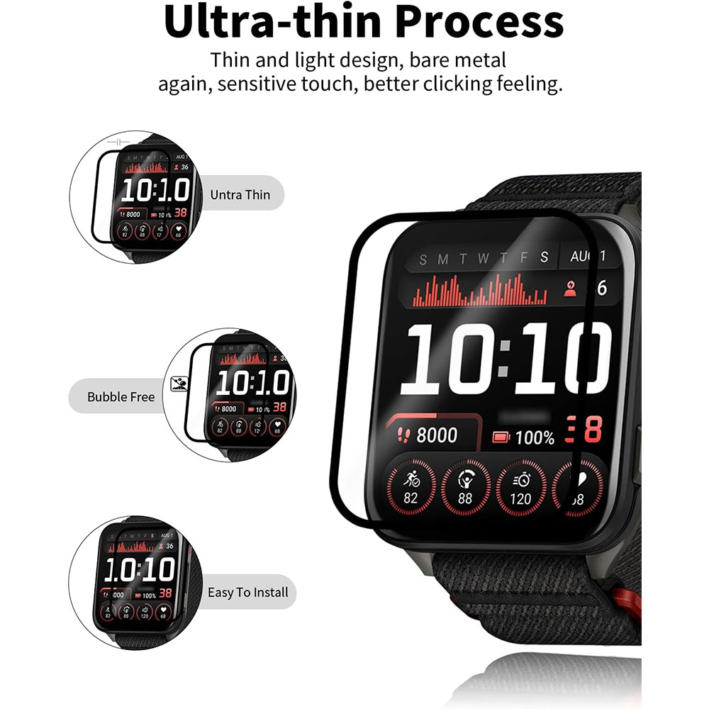 Anti-scratch Film For Garmin V - Curved Edge Screen avis et prix