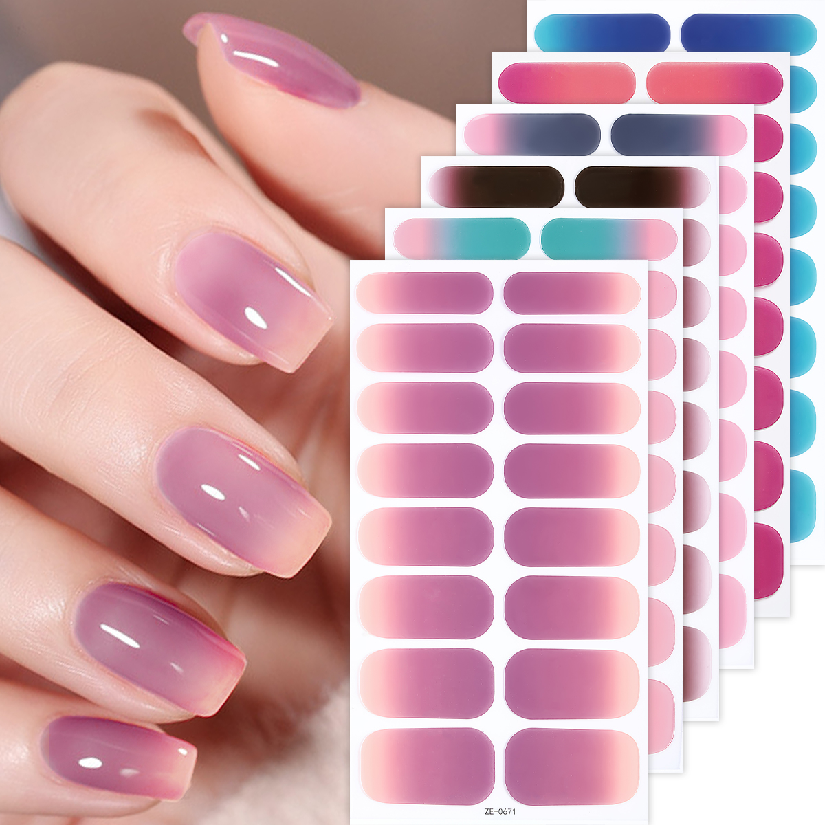 16tips DIY Baking-Free Nail St - Full Cover Adhesive avis et prix