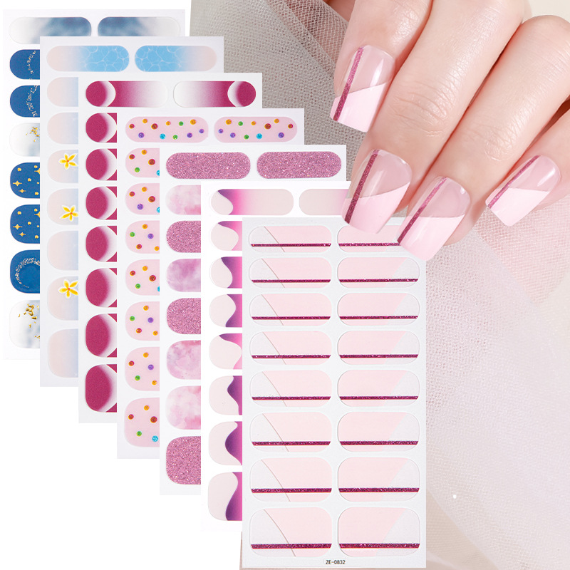 16Tips Marble Gradient Starry  - Full Cover Adhesive avis et prix
