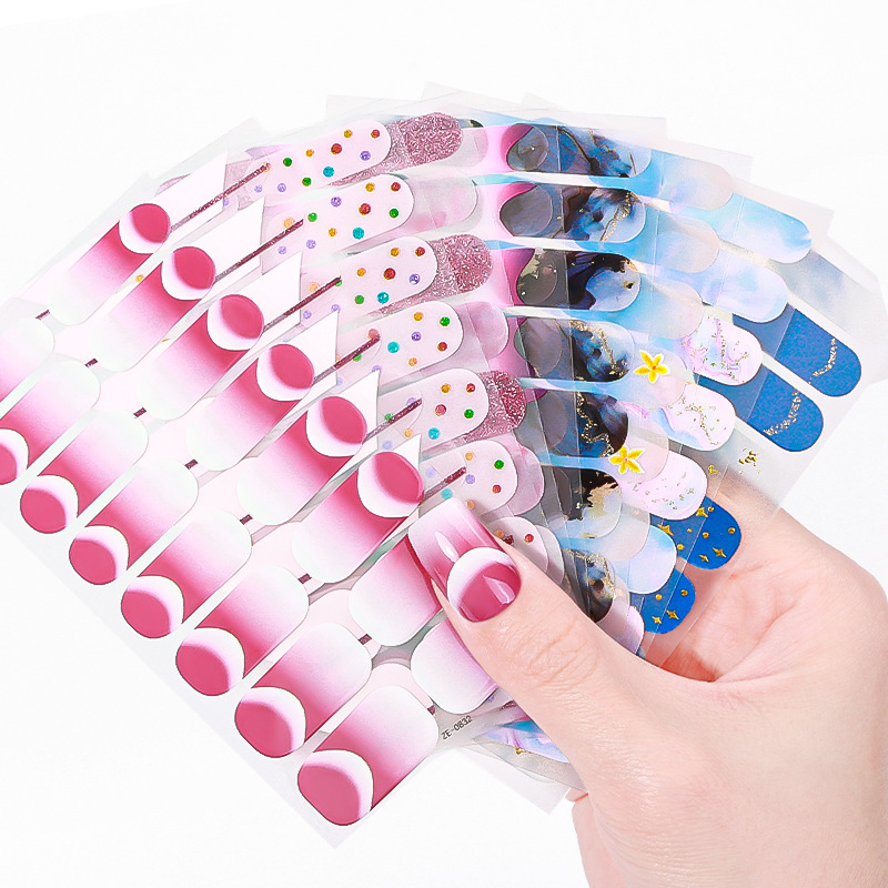 16Tips Marble Gradient Starry  - Full Cover Adhesive avis et prix