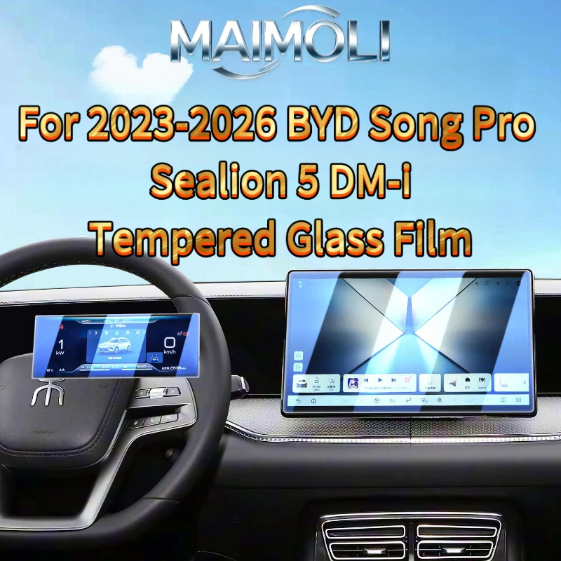 For BYD Song Pro DM-i Sealion  - Tempered Glass Screen 9H avis et prix