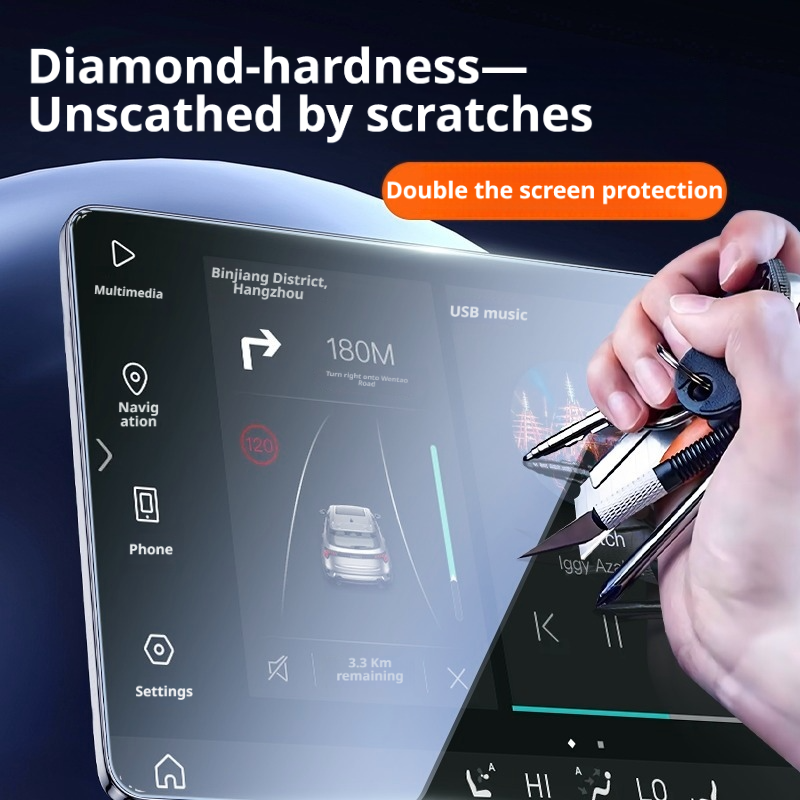 For BYD Song Pro DM-i Sealion  - Tempered Glass Screen 9H avis et prix