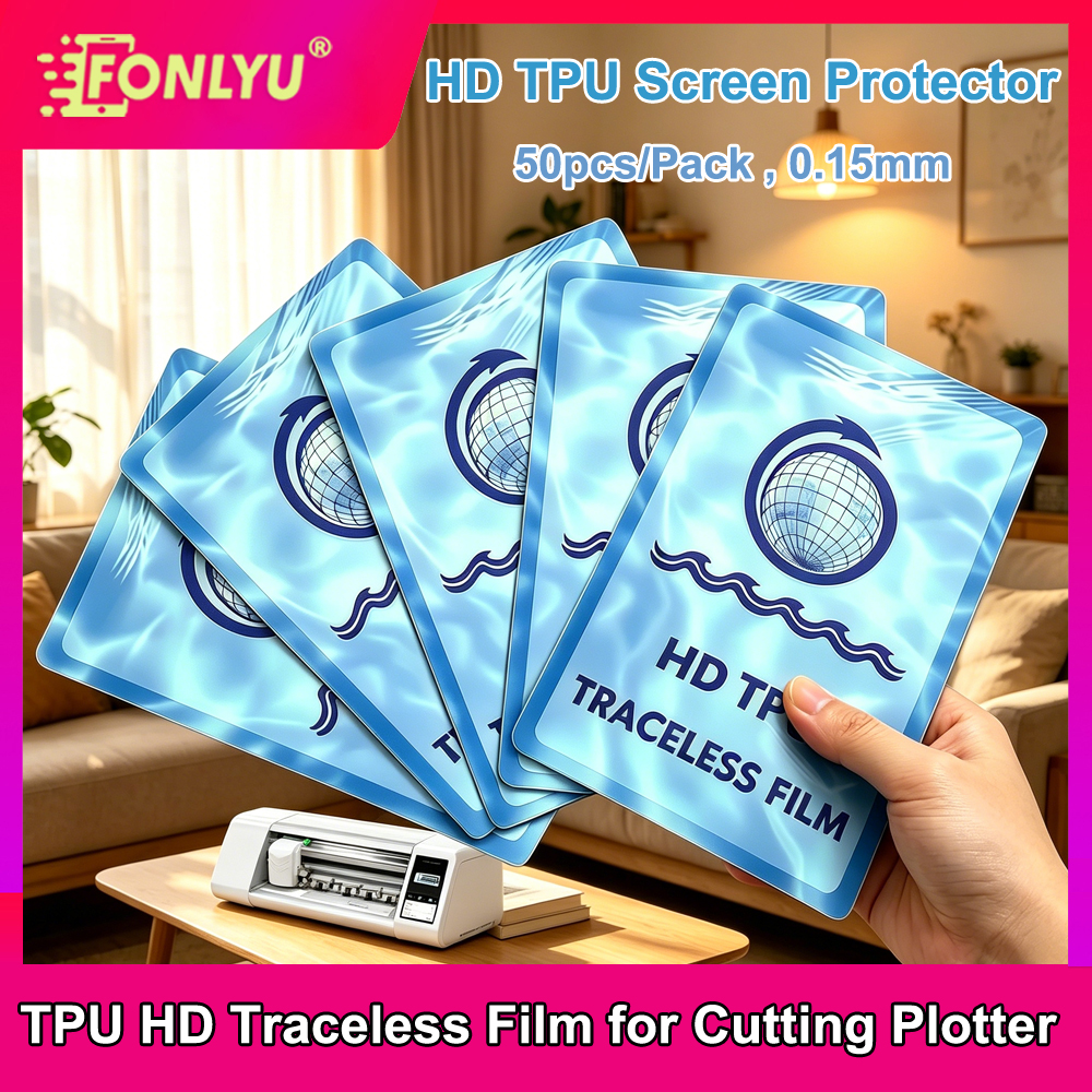 FONLYU 50pc HD Traceless TPU H - Screen Protector Cutter avis et prix