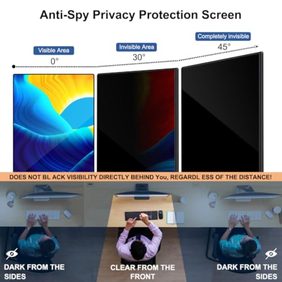 32 Inch Computer Privacy Scree - Privacy Filter 2Pack avis et prix