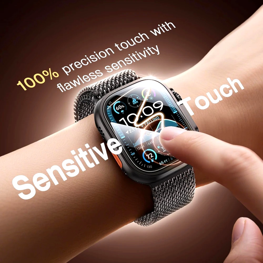 Tempered Glass For Apple Watch - Screen Alignment Tool avis et prix