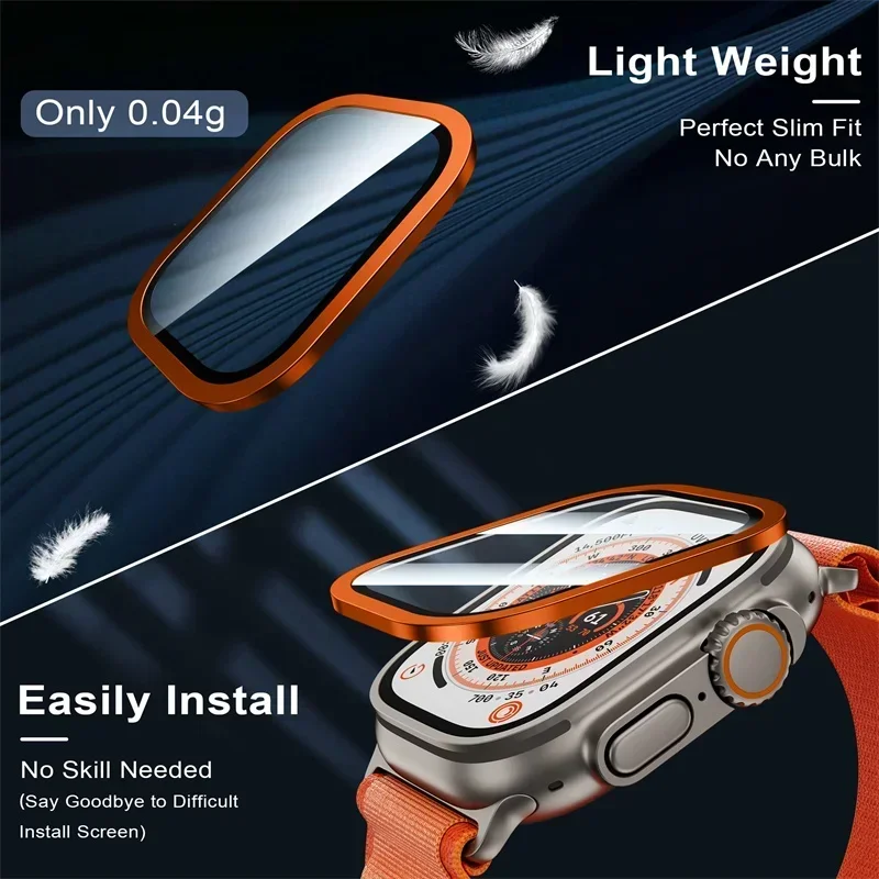 2PCS Tempered Glass for Apple  - Smartwatch Screen Film avis et prix
