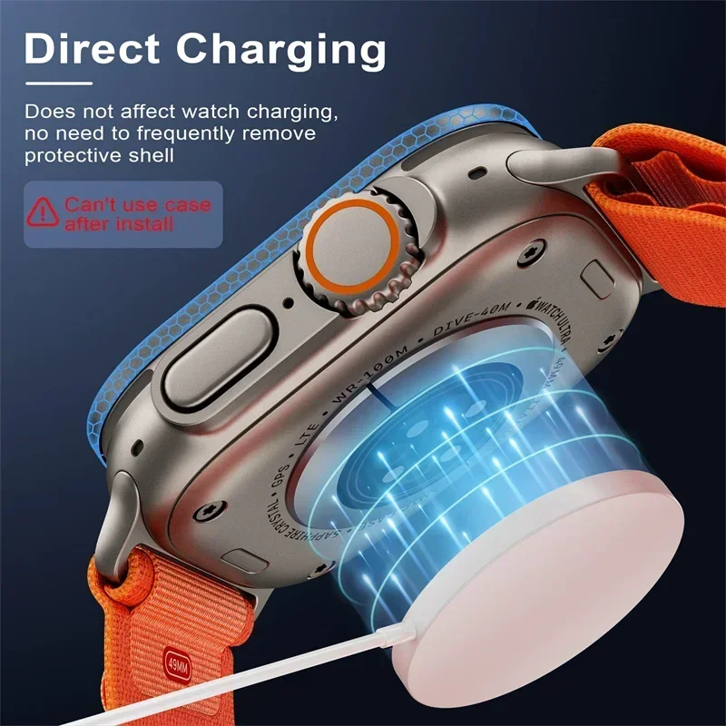 2PCS Tempered Glass for Apple  - Smartwatch Screen Film avis et prix