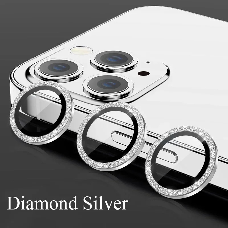Glitter Camera Lens Protector  - Tempered Glass Screen 9H avis et prix