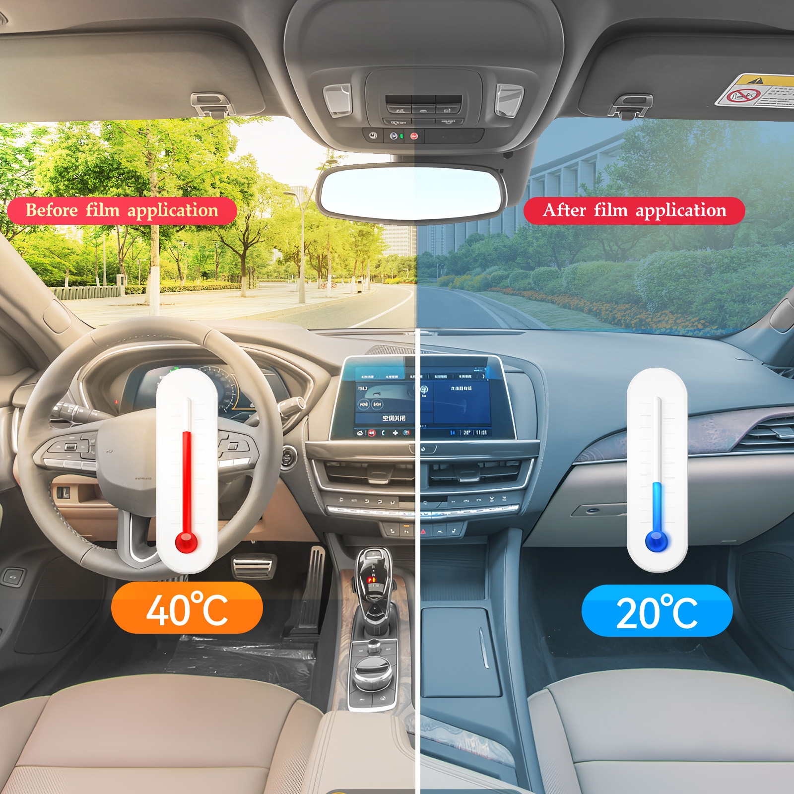 Pre-Cut Window Tint for Ford M - Privacy Screen Protector avis et prix