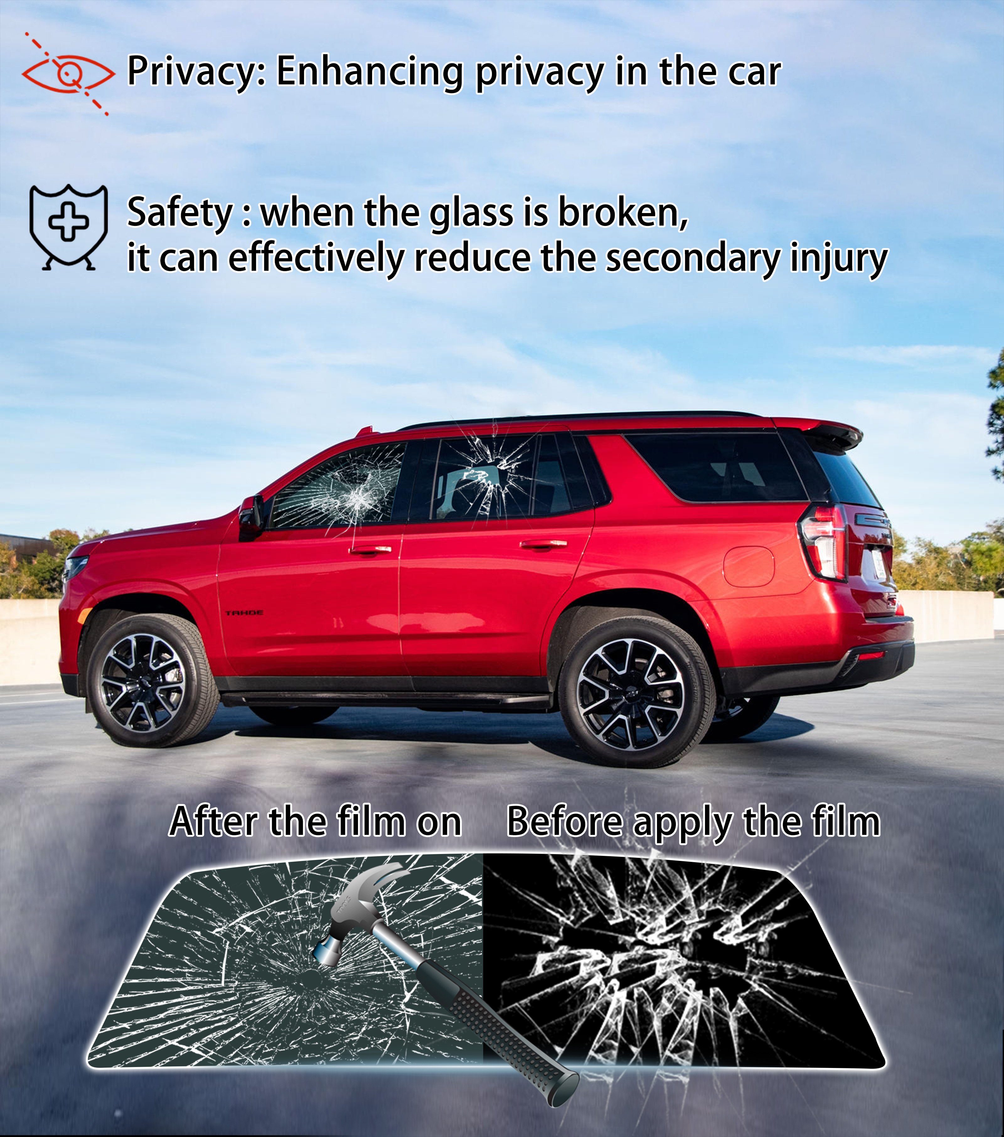 Pre-Cut Window Tint for Ford M - Privacy Screen Protector avis et prix