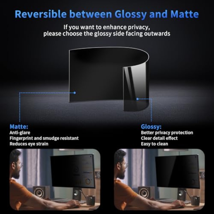 2 Pack 27 Inch Curved Computer - Privacy Filter 2Pack avis et prix