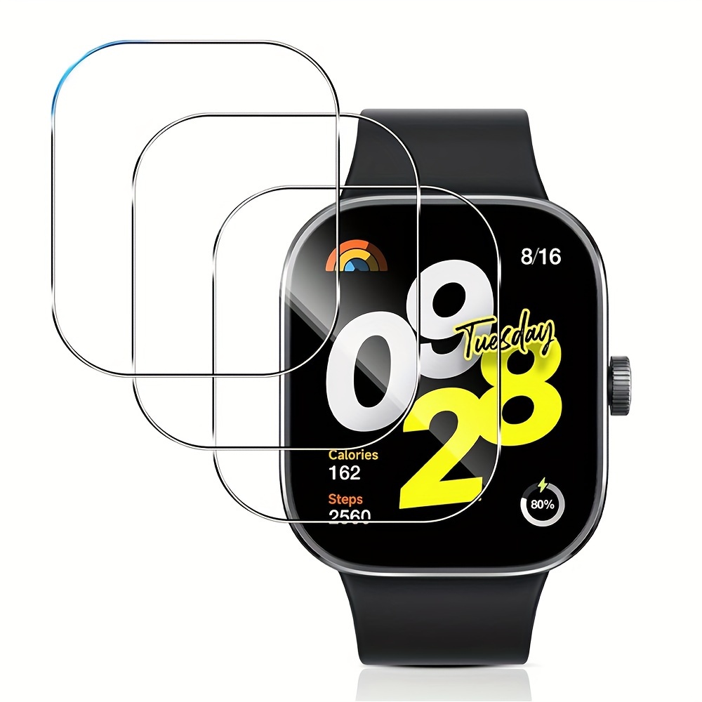 3-5Pcs Premium Tempered Glass  - Smartwatch Screen Film avis et prix