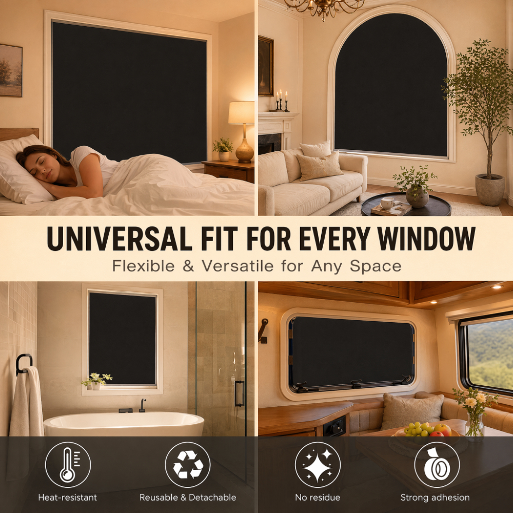 100% Blackout Curtain Darkest  - Privacy Screen Protector avis et prix