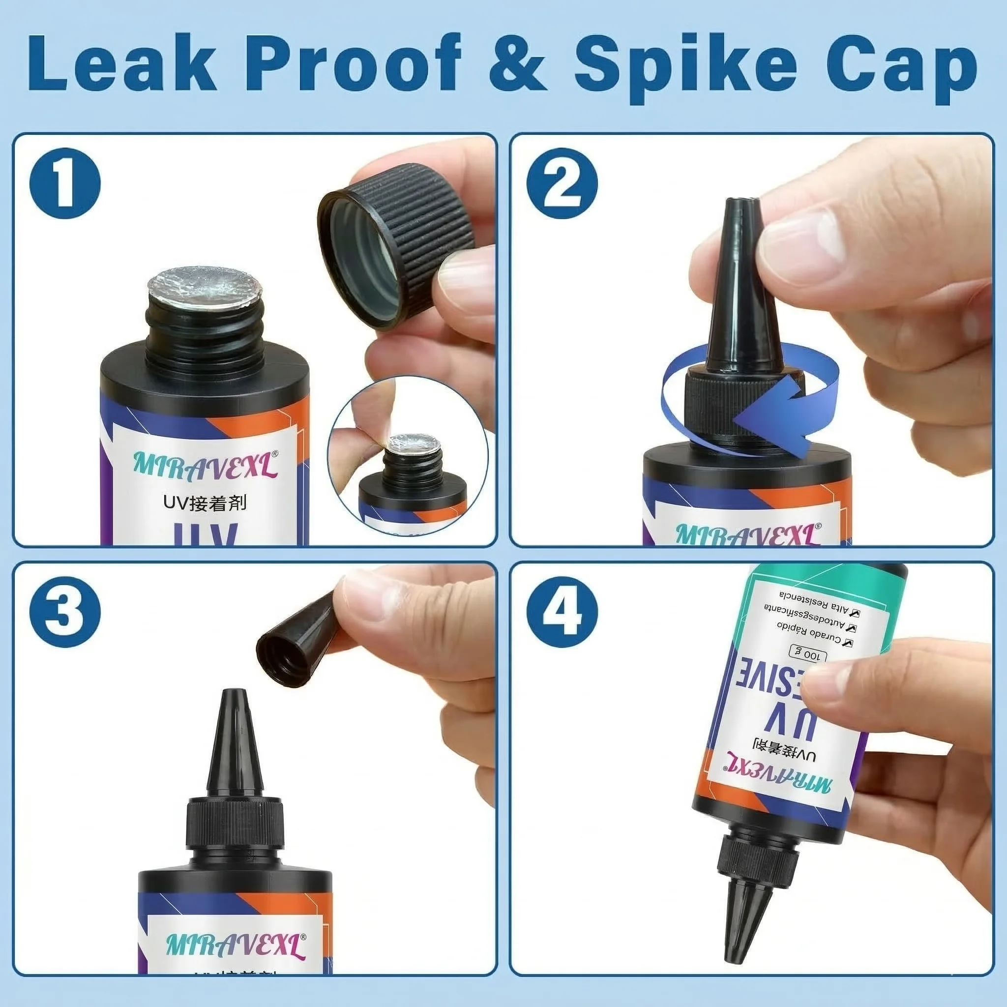 Upgraded UV Resin Kit with USB - Liquid Uv Glue Kit avis et prix