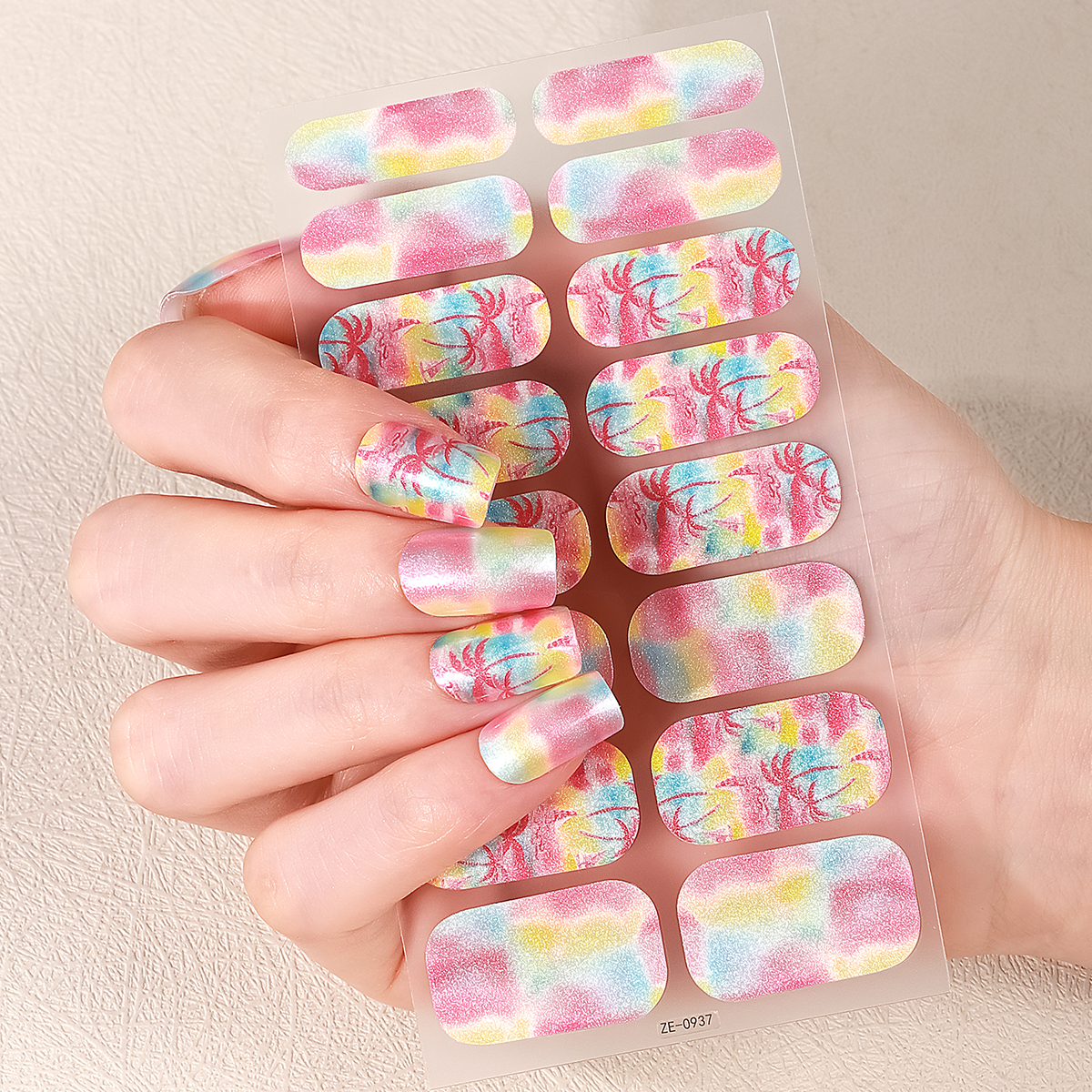 16tips DIY Baking-Free Nail St - Full Cover Adhesive avis et prix