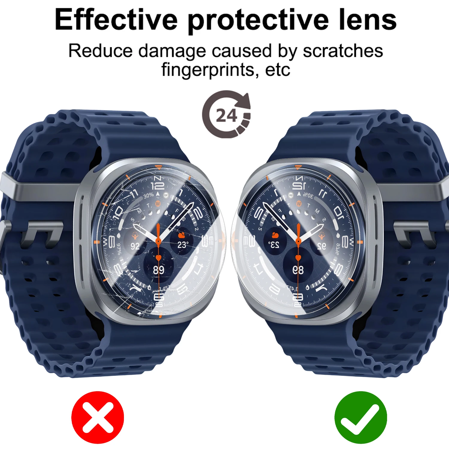 For Samsung Galaxy Watch Ultra - Glass Protector Auto avis et prix