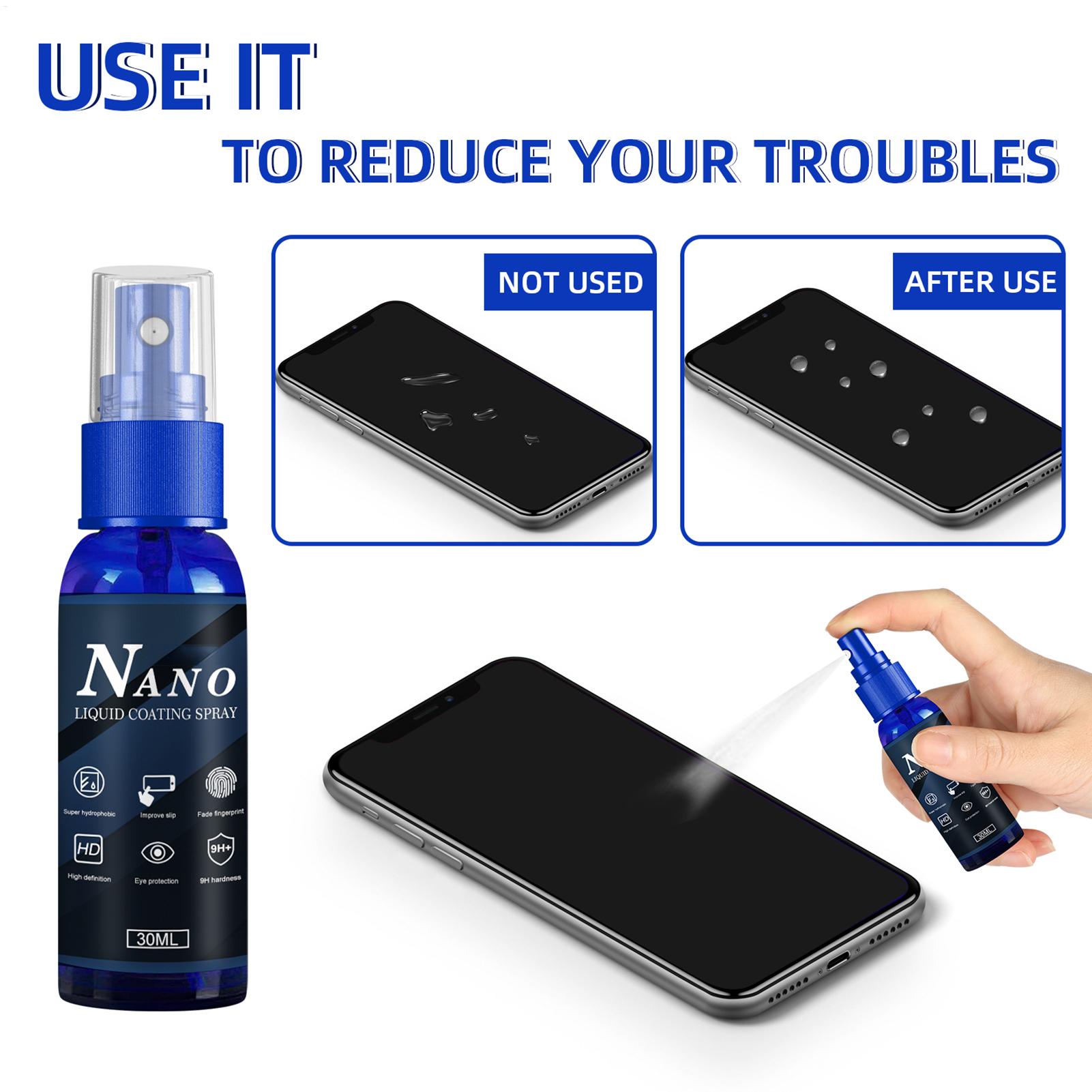 30ml Liquid Screen Protector H - Oleophobic Coating Spray avis et prix
