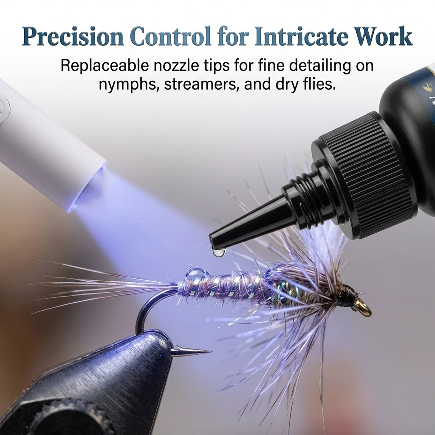UV Resin Fly Tying Kit with US - Liquid Uv Glue Kit avis et prix