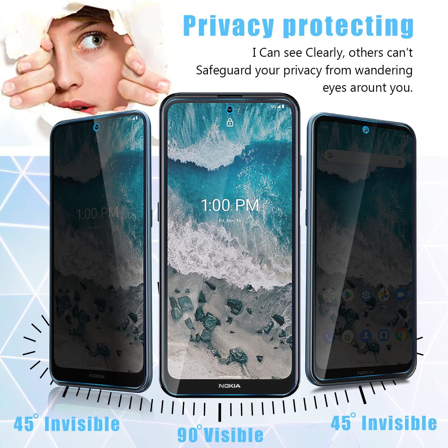 2 PACK Privacy Filter Tempered - Privacy Filter 2Pack avis et prix