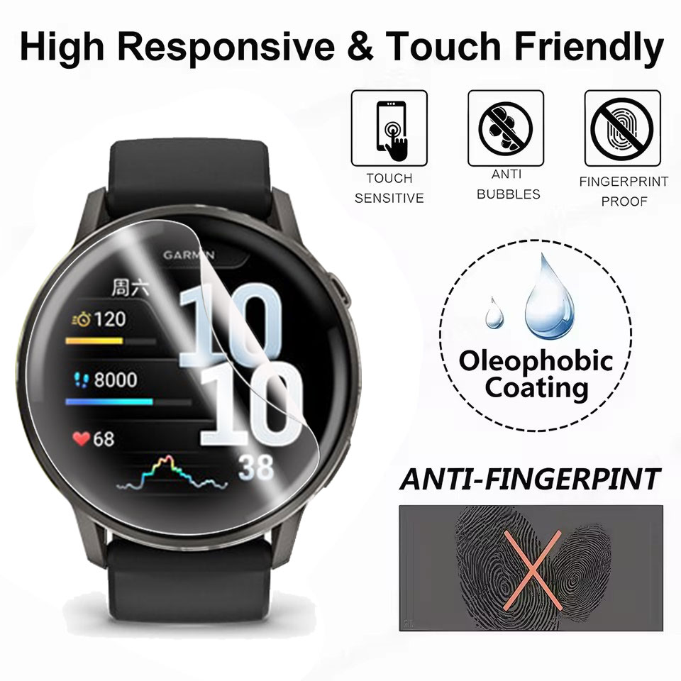 Soft Hydrogel Film For Garmin  - Hydrogel Screen Protector avis et prix