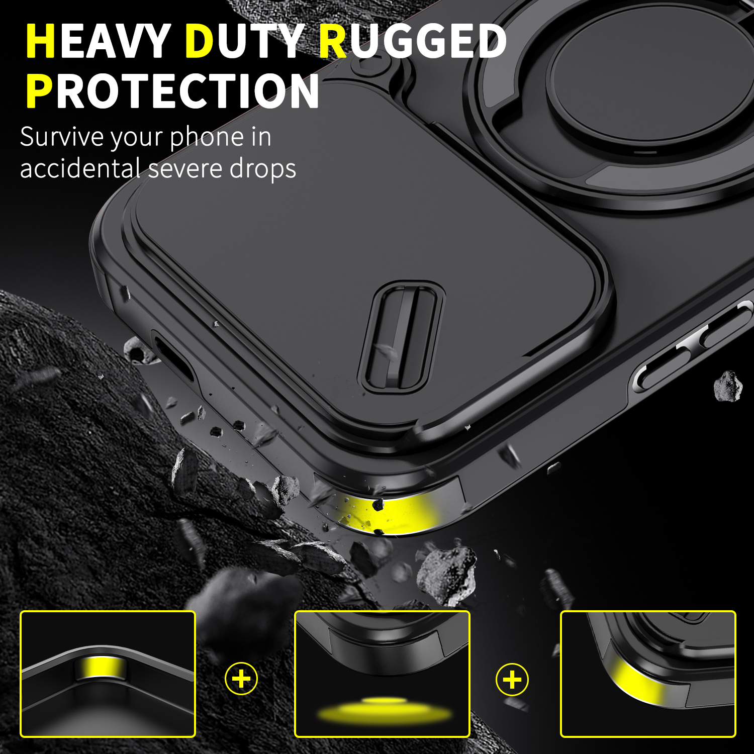 Magnetic Wireless Charging Rin - Camera Lens Protector avis et prix
