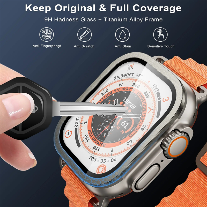 Tempered Glass for Apple Watch - Privacy Screen Protector avis et prix