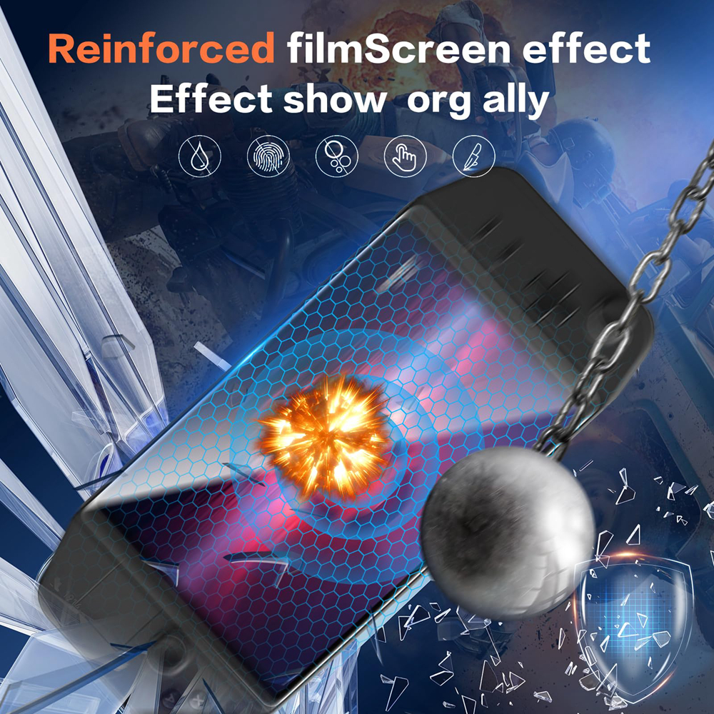 Tempered Glass Protective Film - Curved Edge Screen avis et prix