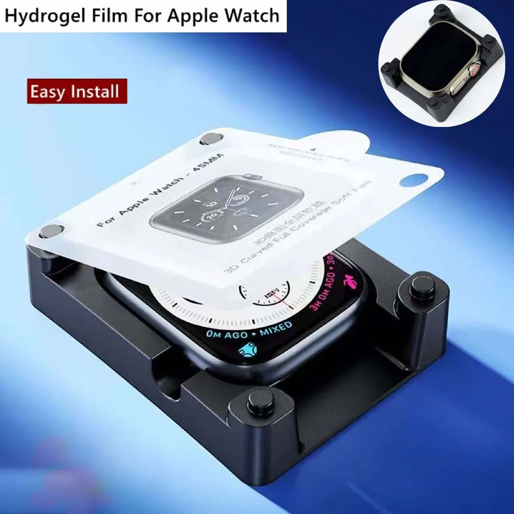 Hydrogel Film For Apple Watch  - Screen Alignment Tool avis et prix