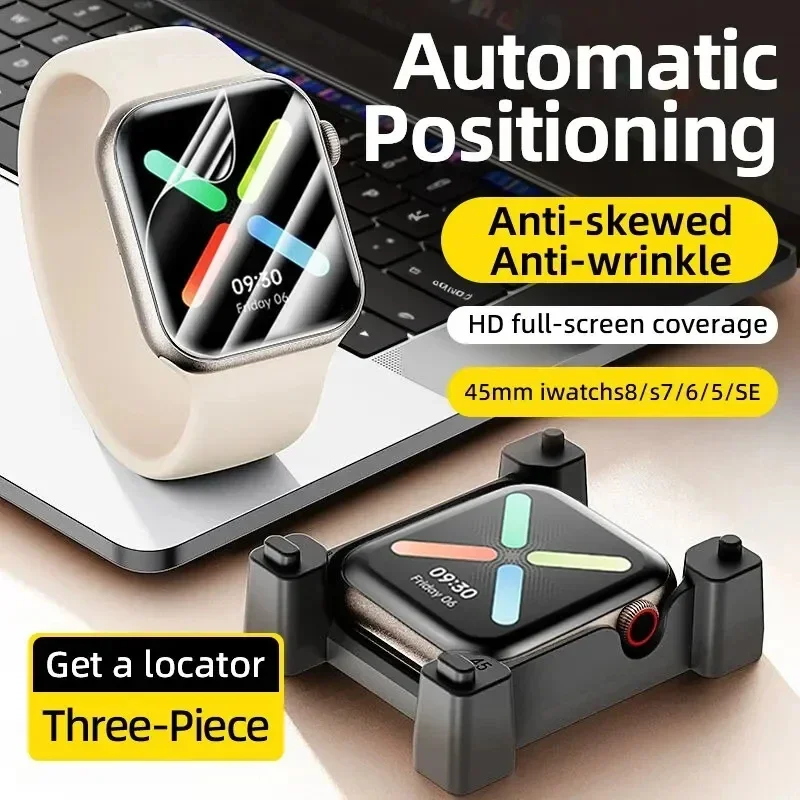 Hydrogel Film For Apple Watch  - Screen Alignment Tool avis et prix