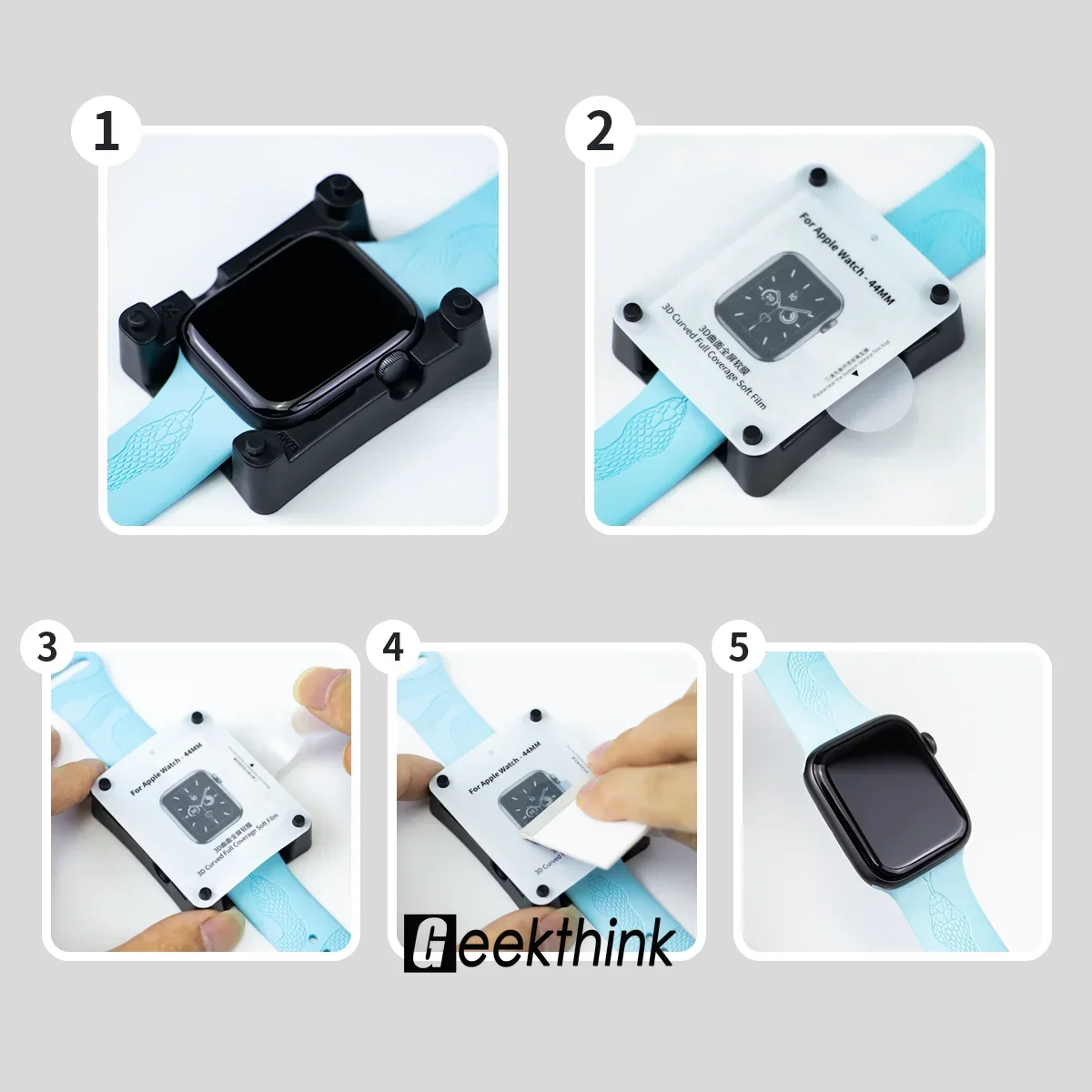 Hydrogel Film For Apple Watch  - Screen Alignment Tool avis et prix