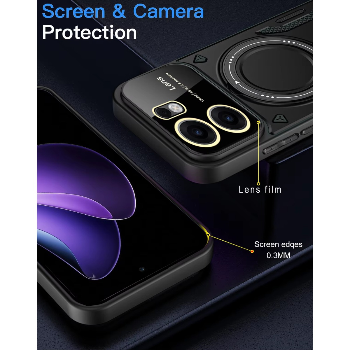 For OPPO Reno 15 14 13 12 Pro  - Camera Lens Protector avis et prix