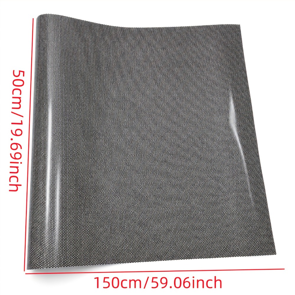 1Roll Black Perforated Vinyl P - Privacy Screen Protector avis et prix