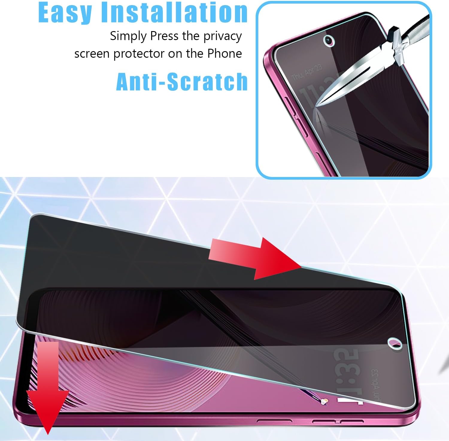 [2 Pack] For Moto G 5G 2025 Pr - Privacy Filter 2Pack avis et prix