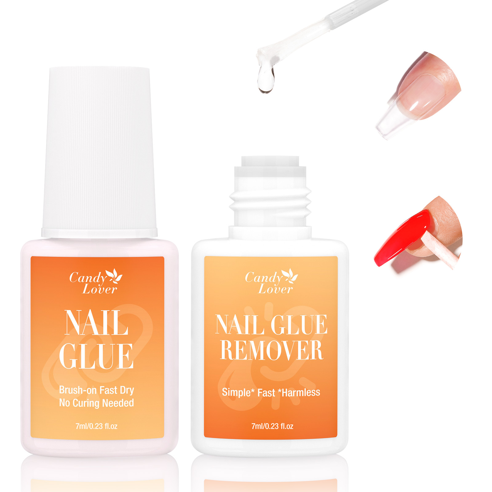 Super Strong Nail Glue Remover - Liquid Uv Glue Kit avis et prix