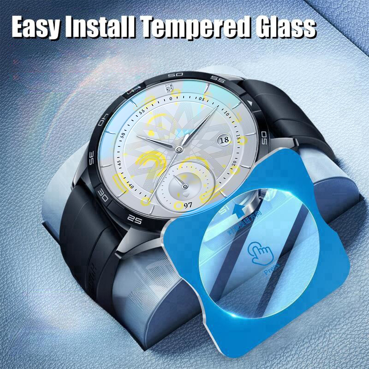 1-5PCS Tempered Glass For Huaw - Screen Alignment Tool avis et prix