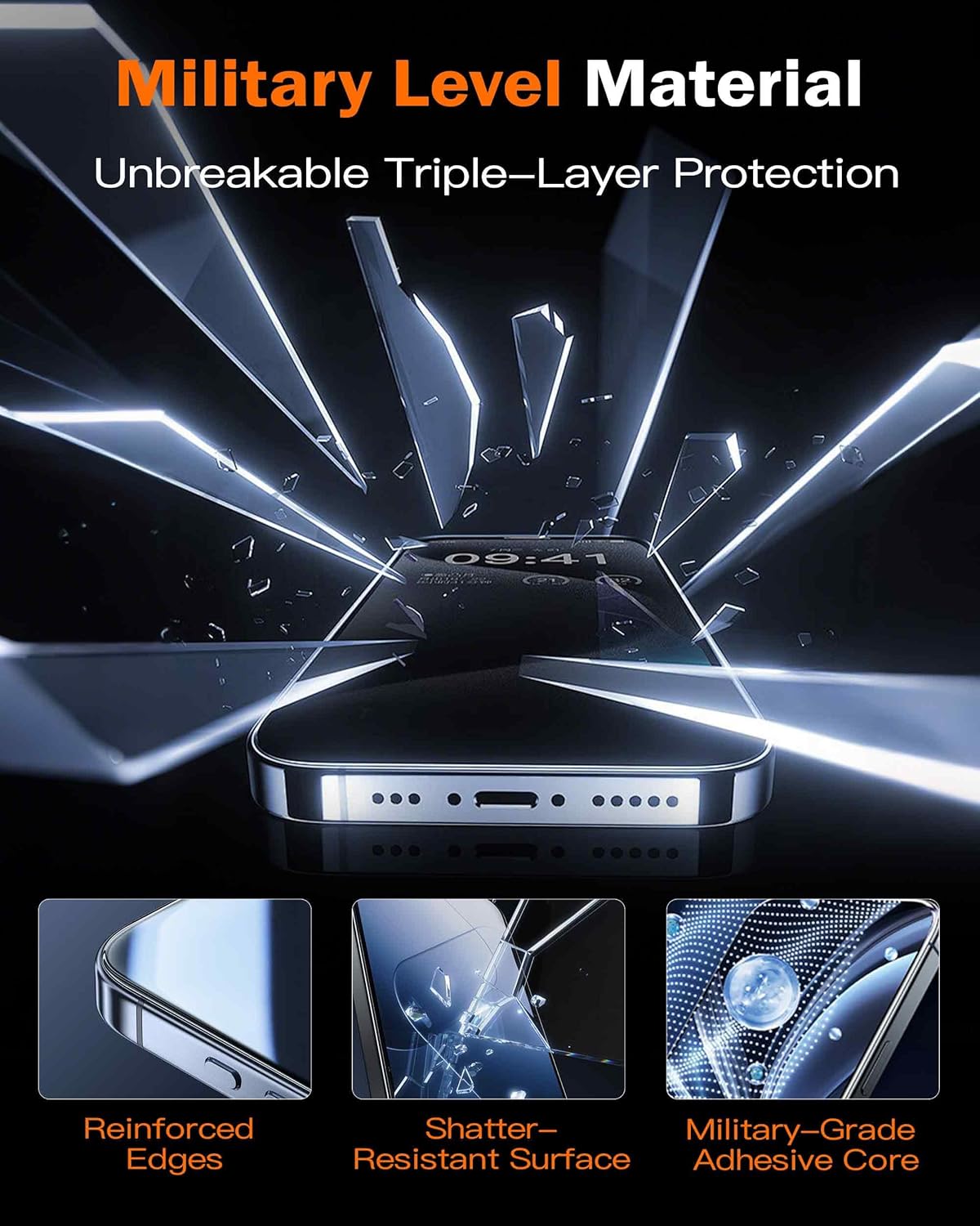 2PCS Privacy Screen Protector  - Privacy Screen Protector avis et prix